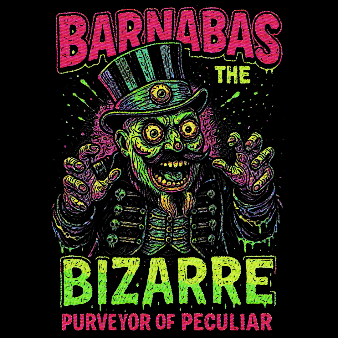 Barnabas the Bizarre bratfink t-shirt