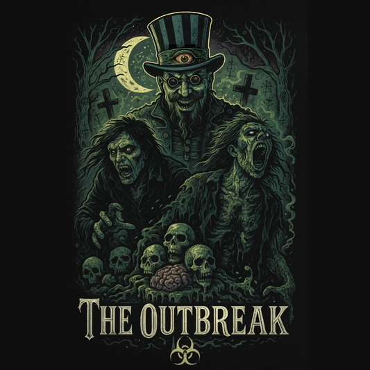The Outbreak graveyard t-shirt
