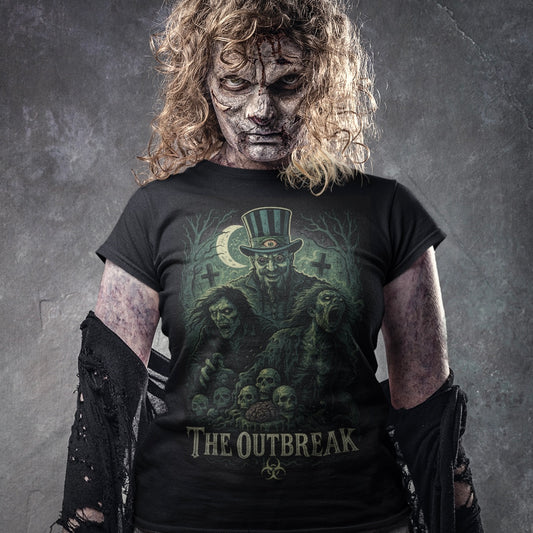 The Outbreak graveyard t-shirt